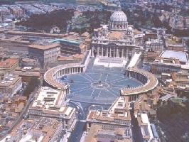 Roma – St-Peter  Square & Basilica